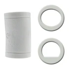 (10 Pack) Turbo Grips Bowling Finger Inserts Quad Classic White Choose size!