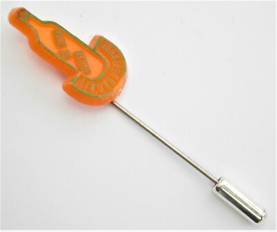 T991) Vintage De Bron Beilen Fizzy Limonade Siruop Krawatte Reversnadel Abzeichen