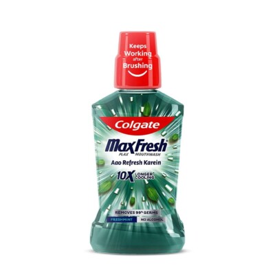 Colgate Maxfresh Plax Antibacterial Mouthwash 24/7 Fresh Breath
