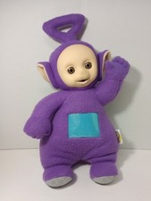 Tinky Winky Teletubbies 1998 Talking Stuffed Purple Plush 17" Playskool Vintage