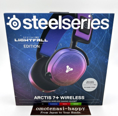 Gaming Headset Wireless Arctis 7+ Destiny 2 End of Light Edition Sealed Lossless