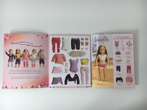 American Girl ISABELLE GOTY Catalog Paper Doll Booklet 2014 Dance Spring Holiday - Picture 4 of 12