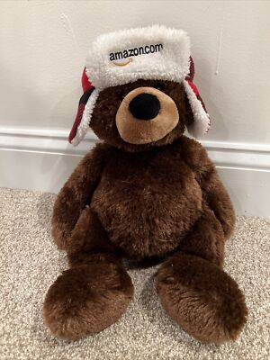 GUND 2013 Amazon Collectible Bear Plush 6th Edition FARGO HAT exclusive 4038506