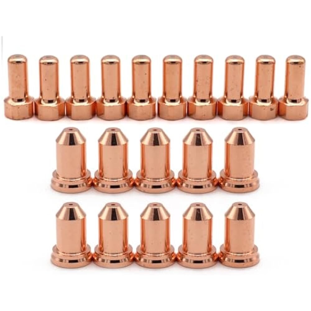 IPT-80 0.9mm (30-40 Amp) Consumable Kit for IPT-80 PTM-80 Plasma Torches: 20 pcs