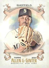 2021 Topps Allen & Ginter #252 Justus Sheffield