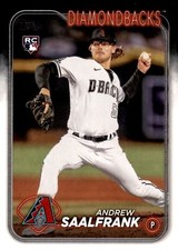 2024 Topps Series 2 - #406 Andrew Saalfrank (RC)