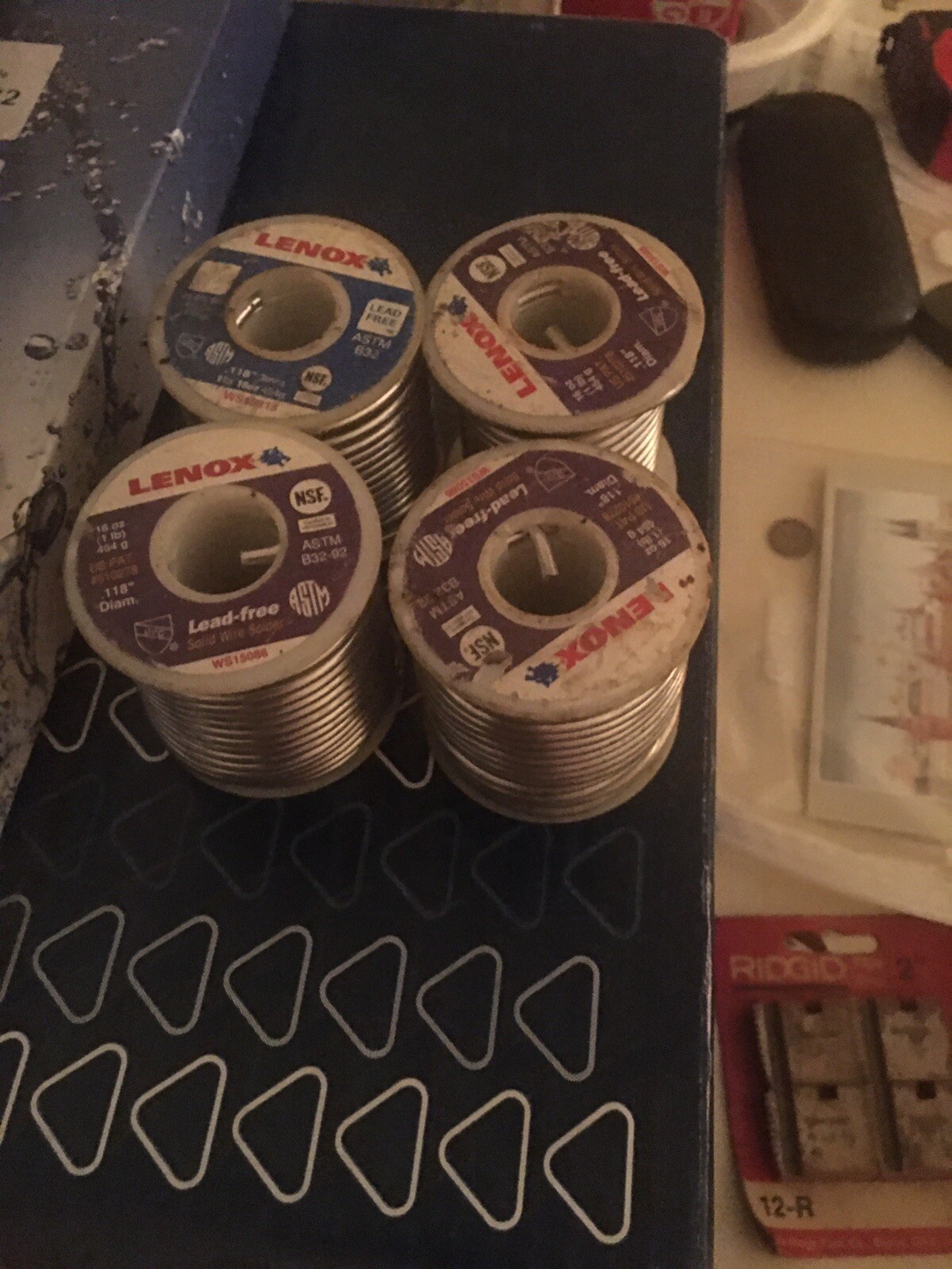 lenox LeadFree 95/5 Solder 16oz Roll lot of 4 eBay