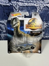 VELOCIRAPTOR BLUE JURASSIC WORLD DOMINION CHARACTER CARS HOT WHEELS 2021
