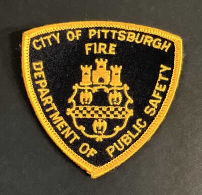 City Of Pittsburgh Pennsylvania FD Fire Department of Public Safety Patch