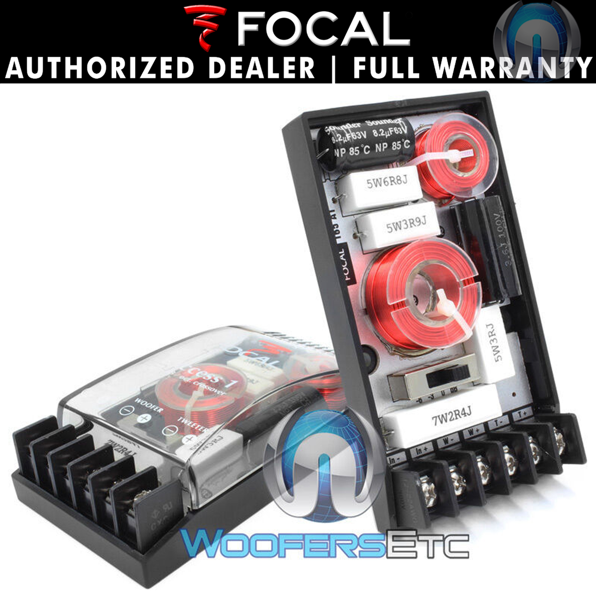 2) FOCAL A1-XO 2-WAY PASSIVE CROSSOVERS FOR 165A1 SPEAKERS AND