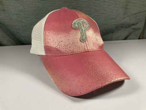 Philadelphia Phillies Damen Mütze pink New Era verstellbar Trucker Baseball Cap - Bild 3 von 17