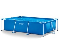 Intex Swimming Pool Frame Rechteck 300X200X75 Schwimmbecken Familienpool 28272