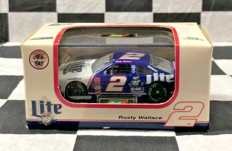 Miniature NASCAR Rusty Wallace Miller 1997 Thunderbird 1:24 Elite Sous Coffret