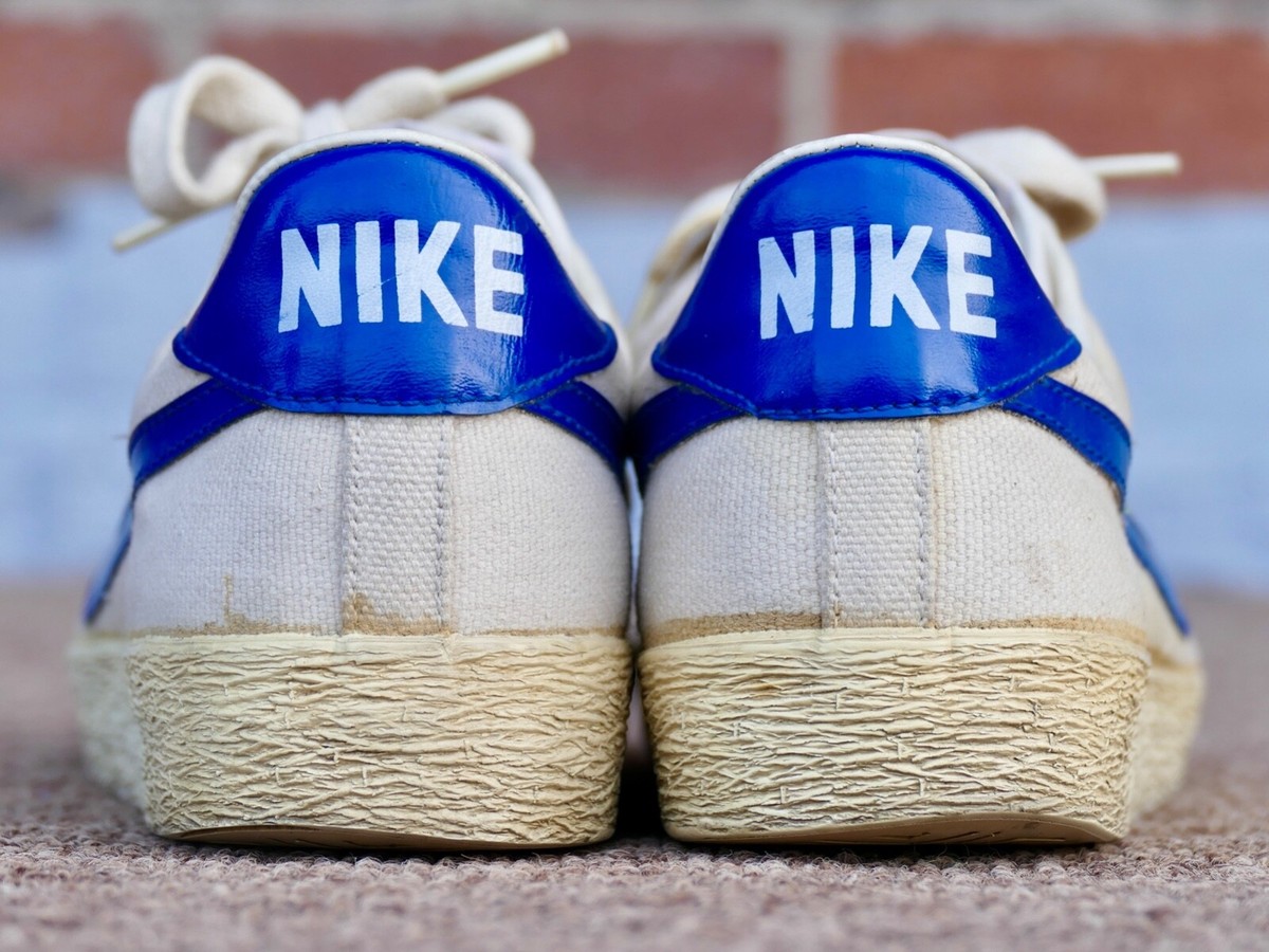 1981 Nike 3-Pointer Low Sz 7 white/blue original vintage 1981 Nike 3-Pointer Low Sz 7 white/blue original vintage