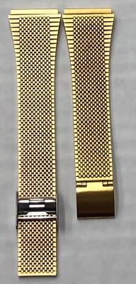 Budget Gold-Tone Stainless Steel 20 mm Wristwatch Band U13002L1_K0032038 main image 0