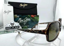 MAUI JIM CLOUD BREAK MJ 700-10 TORTOISE MAUI HT GREEN POLARIZED SUNGLASSES NEW