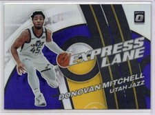 Donovan Mitchell 2021-22 Donruss Optic Basketball Express Lane Holo