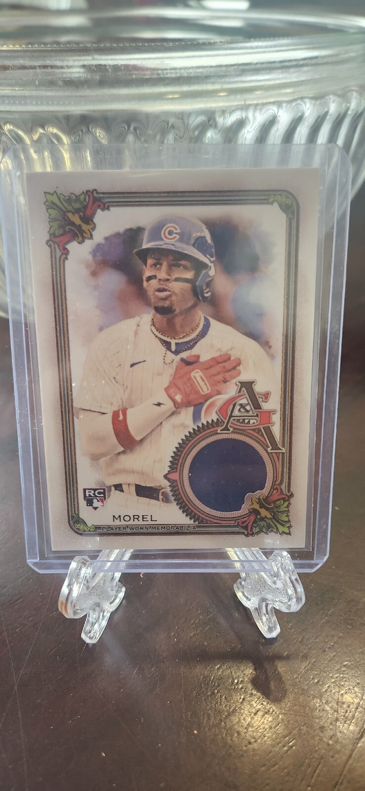 2023 Topps Allen Ginter Christopher Morel Jersey Relic RC Rookie Blue