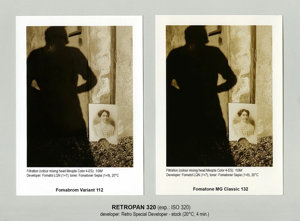 Fomapan Retropan 320 4x5 INCH / 25 Sheets B&W Negative Sheet Film - Image 2 of 4