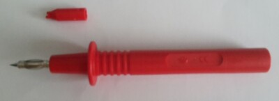 NoName, 1 Stück Meßspitze, rot, 36A, Sicherheitsbuchse, unbenutzt