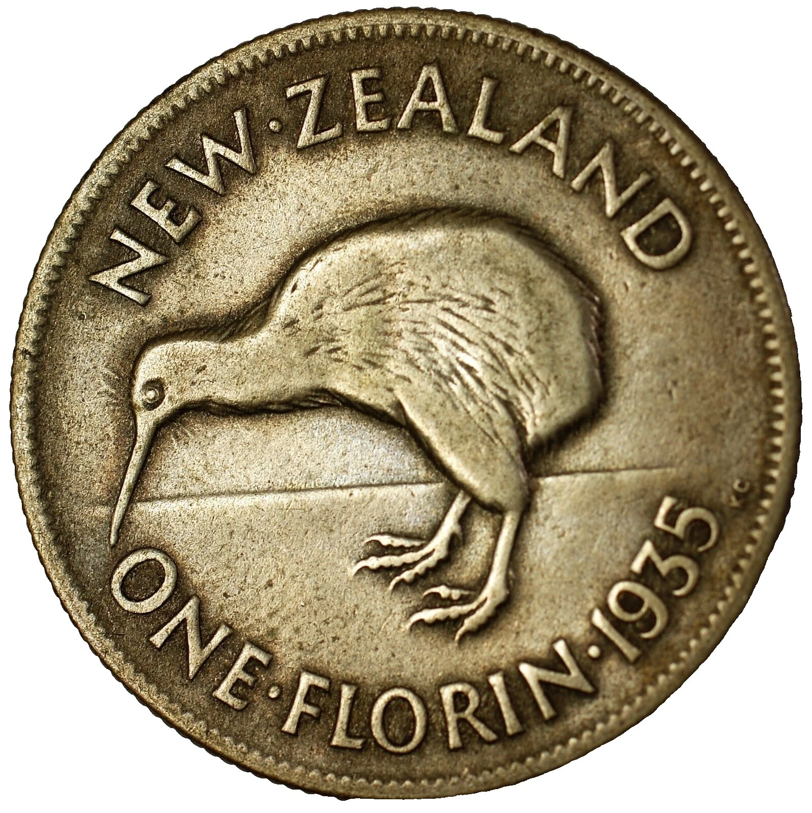 Серебряные монеты Новой Зеландии 1935 года