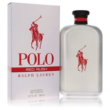 Polo Red Rush by Ralph Lauren Eau De Toilette Spray 6.7 oz Men 