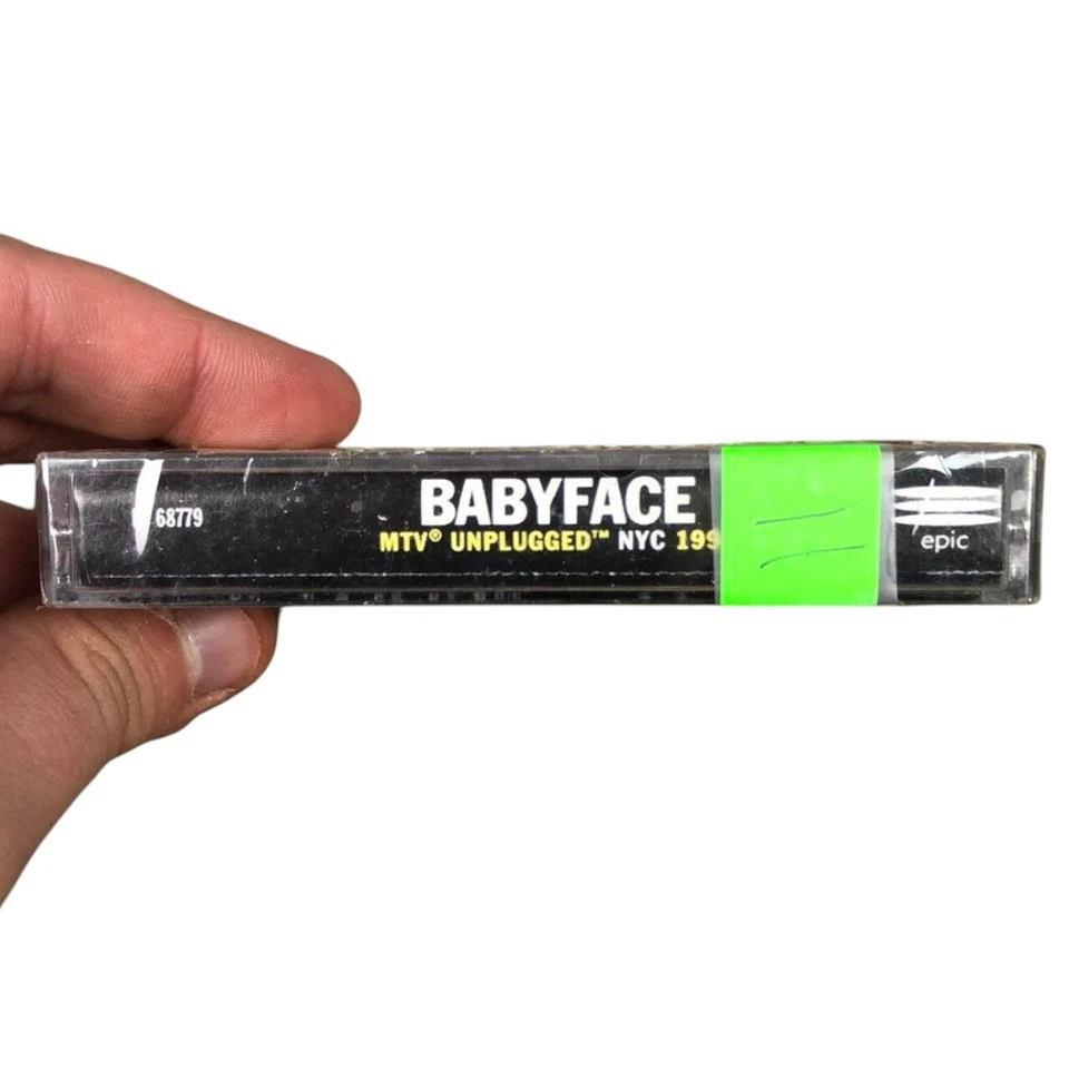Factory Sealed Babyface MTV Unplugged NYC 1997 Cassette - Image 3 of 3