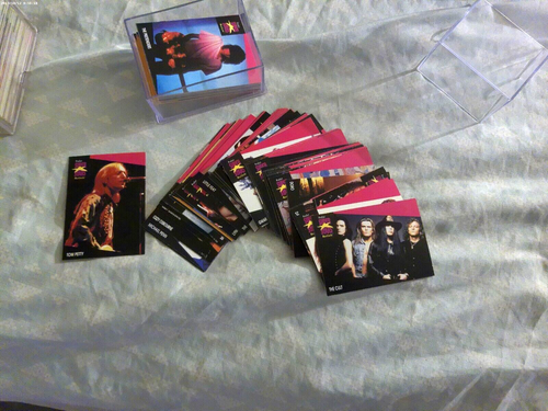 almost complete set of american edition of 1991 Proset Superstars Musicards set - Picture 2 of 2