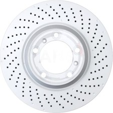 A.B.S. Bremsscheibe Ø350 belüftet vorne rechts für Porsche 911 Cabriolet 997