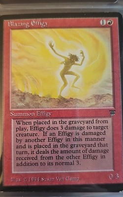 Magic The Gathering (MTG )Blazing Effigy Legends Regular