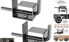 2 Pack Trailer Gate Spring Latch Complete Kit 847 Replacement for Carry 2 PCS