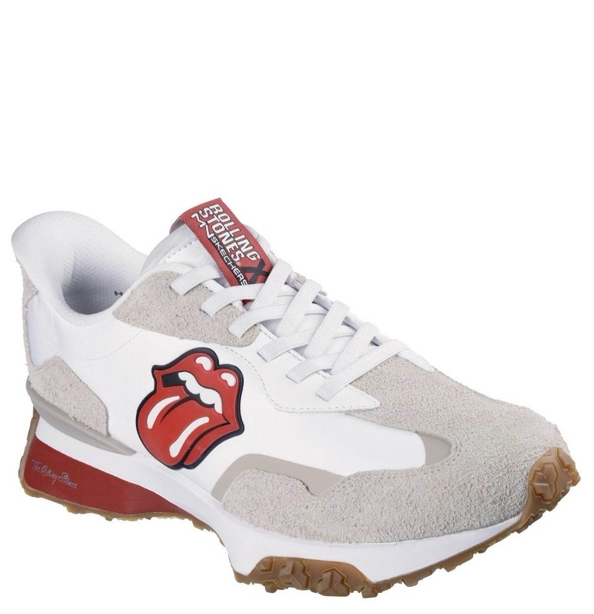 MARK NASON Slip-ins x Rolling Stones Skechers Neo Jogger White Gum