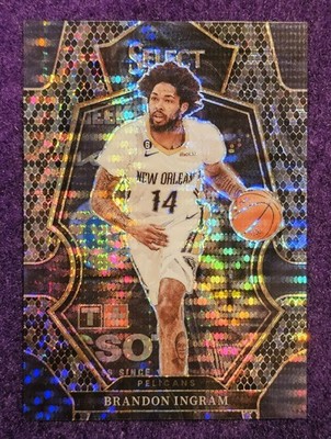 2022-23 Select - Brandon Ingram - Premier Level - Black Snake Skin - #159 - 1/1