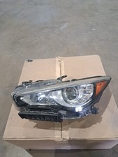 OEM headlight NON AFS Q50, 2014-2017 LED daytime running lights (DRL)