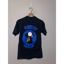 Vintage Talons Shirt S.C. Mont. Black Graphic Jerzees Tee 80s VTG M Medium