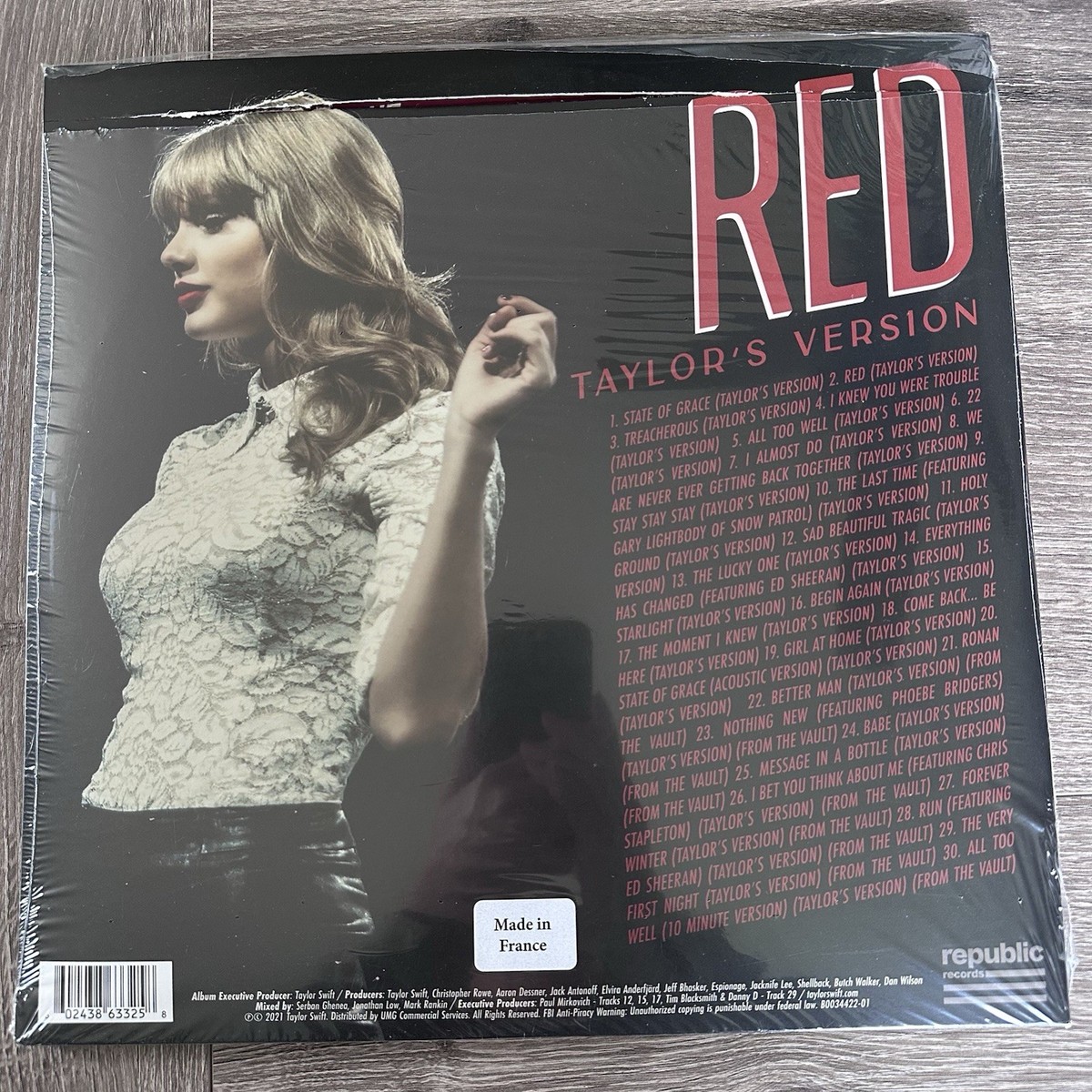 Taylor Swift - RED レコード Red (Taylor's Version) Vinyl – Taylor Swift Official Store