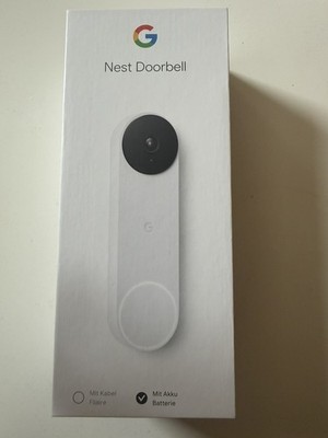 Google Nest Doorbell Kamera mit Akku