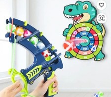 Dart Spiel Set mit Klett-pfeilen & Ball, Zielscheibe für Kinder, Indoor/outdoor