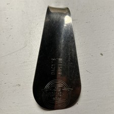Vintage FLORSHEIM "The Florsheim Shoe" Metal Advertising Shoe Horn 