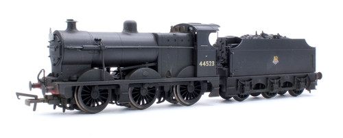 DAMPFLOK BR SCHWARZ 0-6-0 KLASSE 4F 44523 SPUR "OO" VON HORNBY * VERWITTERT/NEU NUMMERIERT | Zustand: Used