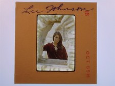 RHE1-814 JOAN BLACKMAN 1965 ORIGINAL LEE JOHNSON COVER SHOOT 35MM COLOR SLIDE