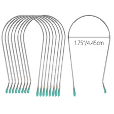 8 Pcs Hot Curler Clips Replacement Kit with Rollers Securing Pins, Fits 1.75 Inc