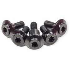 5x Black Titanium Tank Cover Screw Set for BMW S1000R 2022