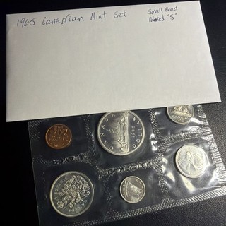 1965 Canadian Mint Set Small Brad Painted S VIN4