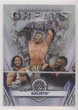 2021 Topps Chrome WWE Cruiserweight Greats Kalisto #CG-6 2qw