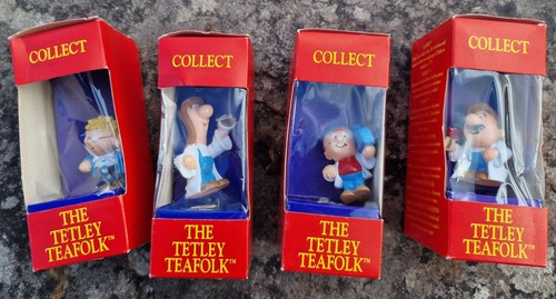 12 Boxed Tetley Tea Folk Collectables, Figures, Music Stars, Houses, Wildlife (photo 13)