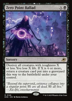 1 x Zero Point Ballad - Foil - Edge of Eternities - NM-Mint - MTG