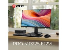 MSI PRO MP225 E12VL 21" Class Full HD LCD Monitor - 16:9 - Black promp225e12vl 