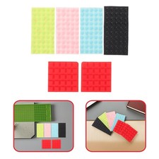 250Pcs Raised Silicone Bump Dots for Blind Assorted Color Durable Home Assistive