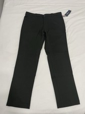 Tommy Hilfiger Mens TH Flex Finn Modern Fit Twill Pants Olive Green 36x32